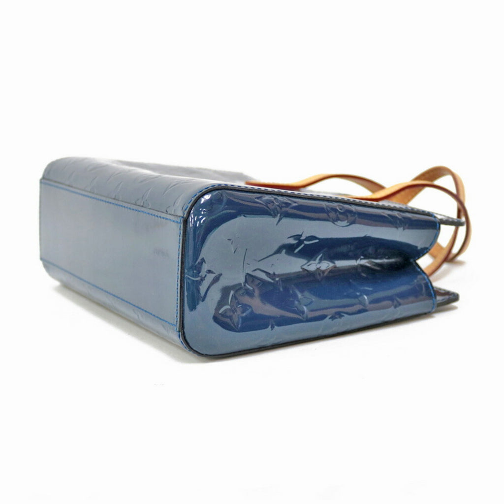 LOUIS VUITTON Catalina BB Vernis Handbag Monogram M90051 Blue Ladies