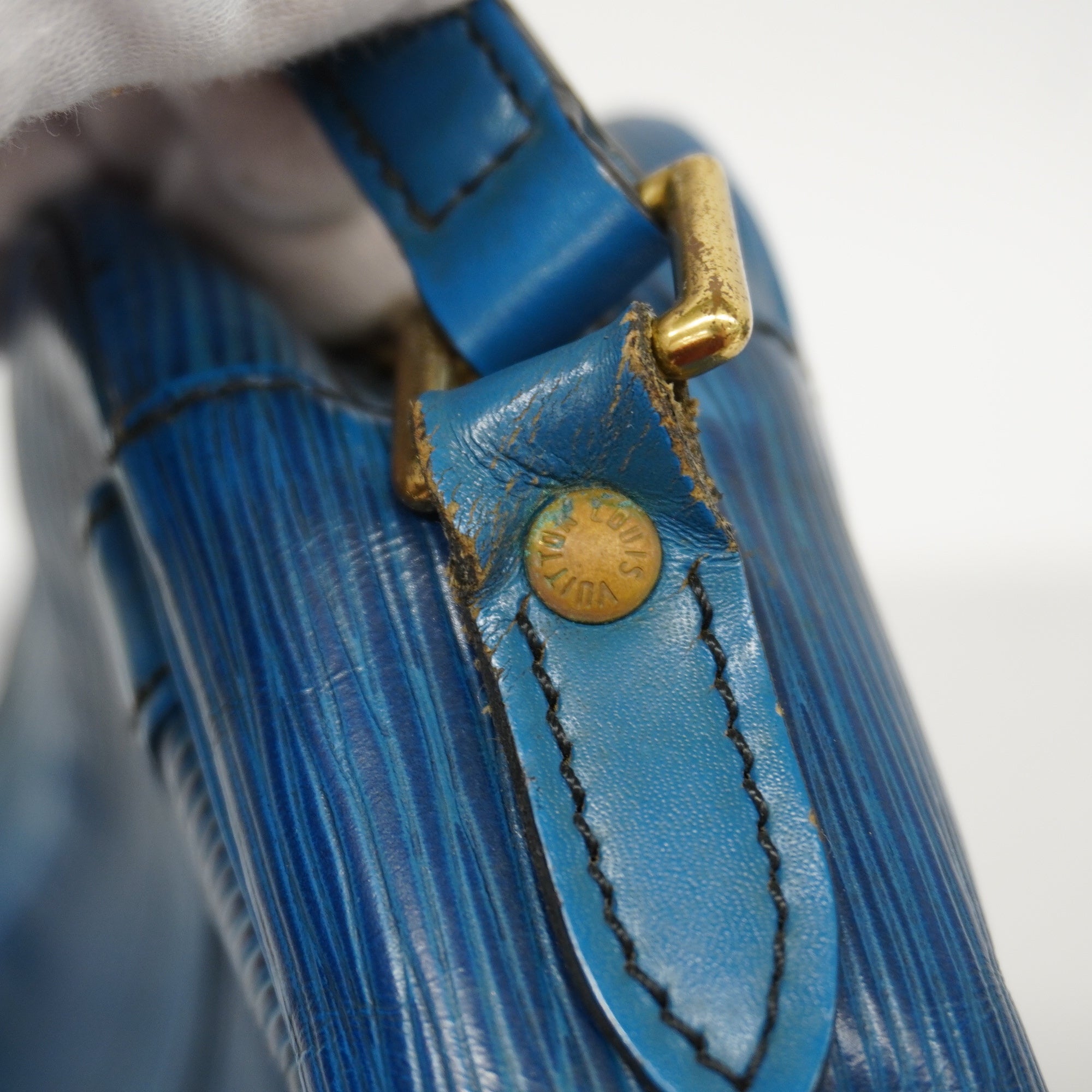 LOUIS VUITTONAuth  Epi Trocadero M52315 Women's Shoulder Bag Toledo Blue