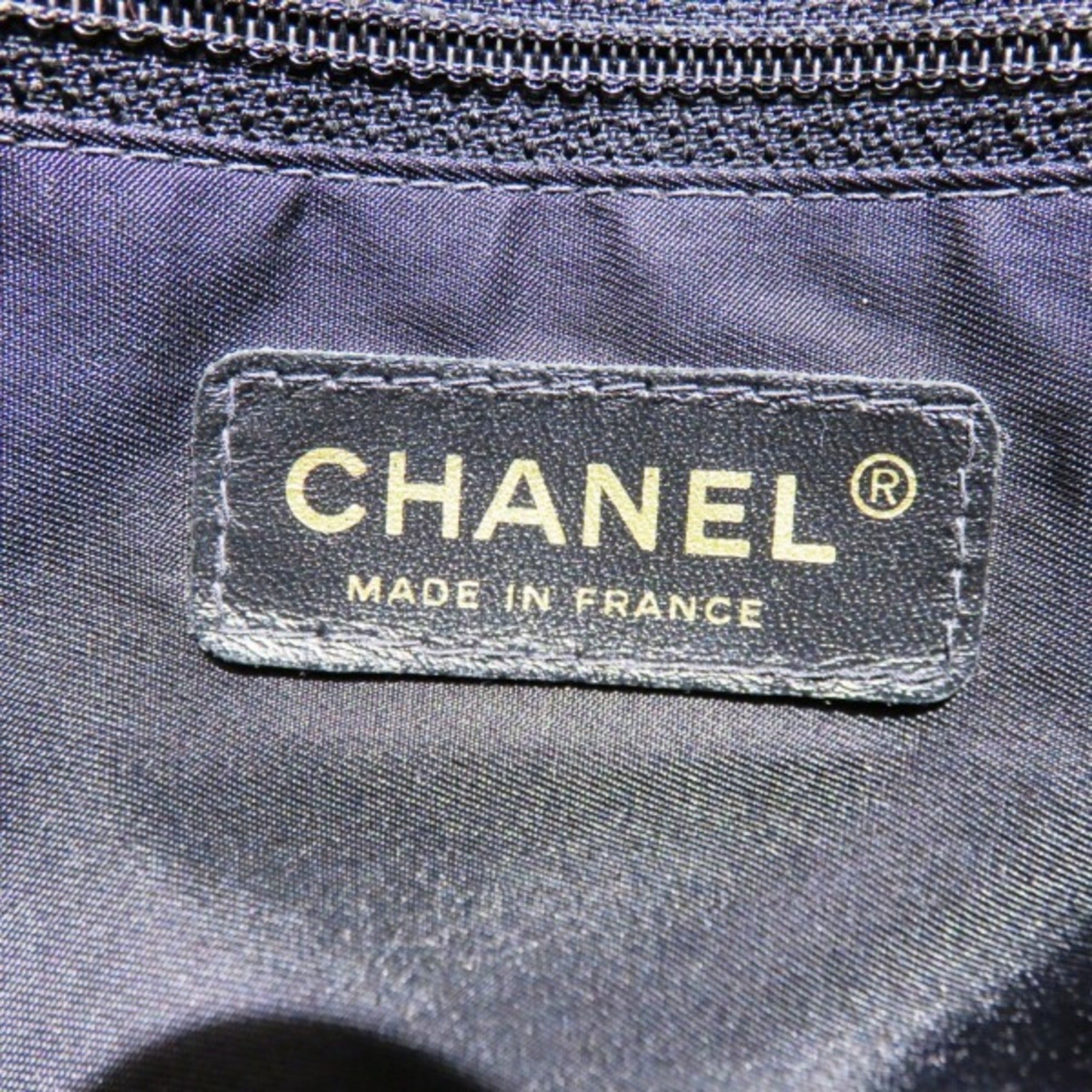 CHANEL New Travel Line Tote MM Bag Ladies
