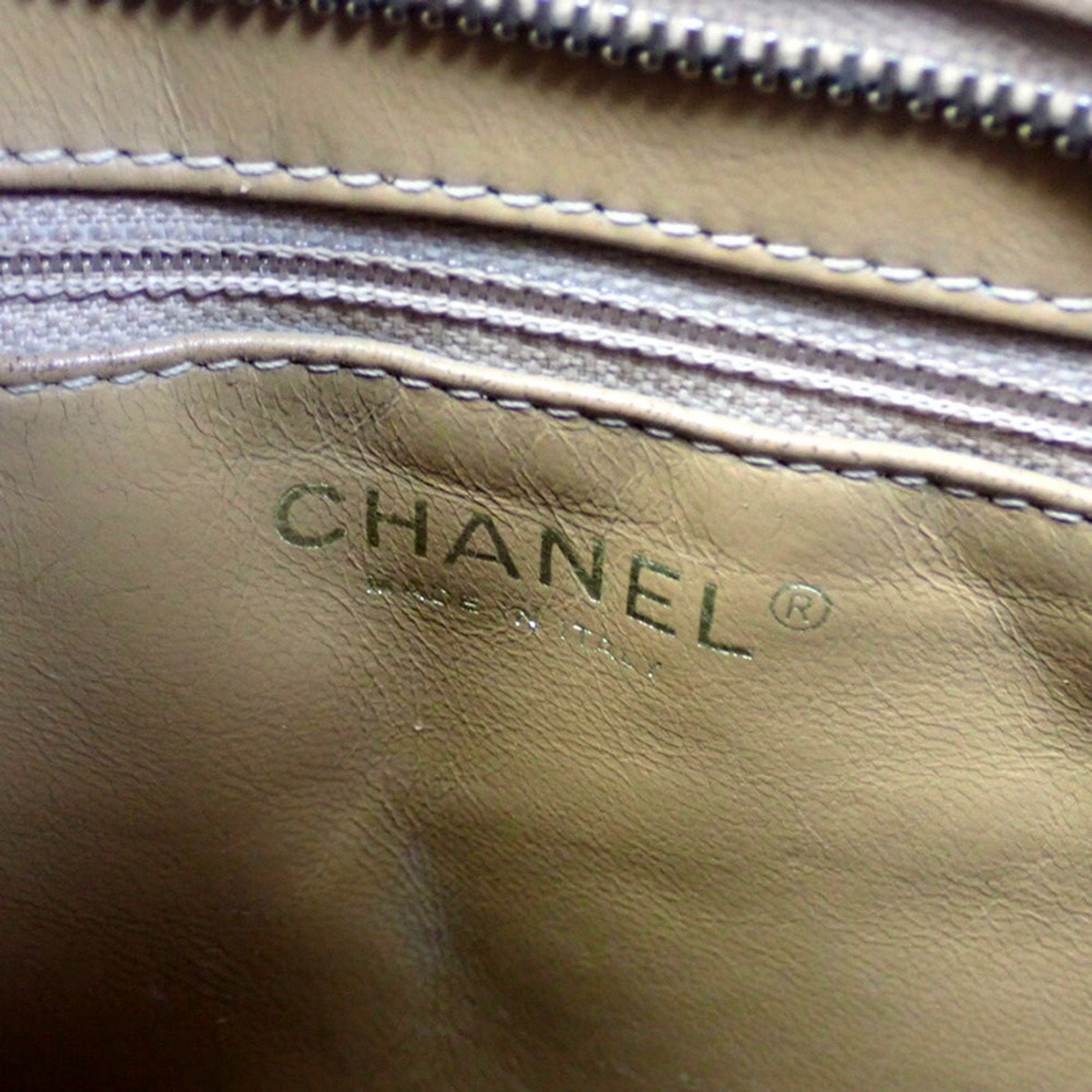 CHANEL Reproduction Caviar Skin No. 8 Beige Tote Bag