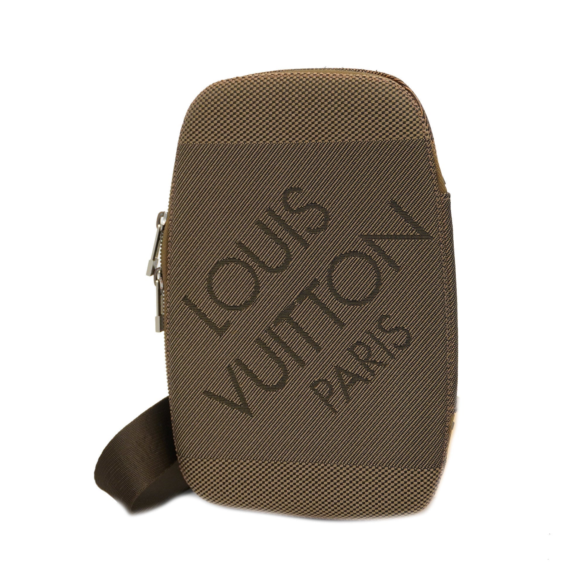 LOUIS VUITTONAuth  Damier Geant M93620 Men's Sling Bag Earth