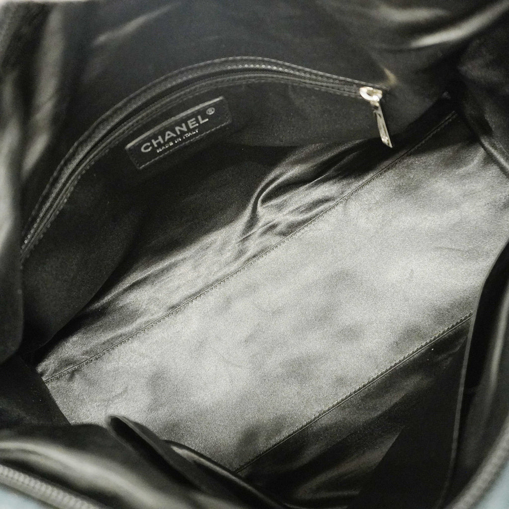 CHANELAuth  Bubble Quilt Chain Shoulder Women's Leather Shoulder Bag