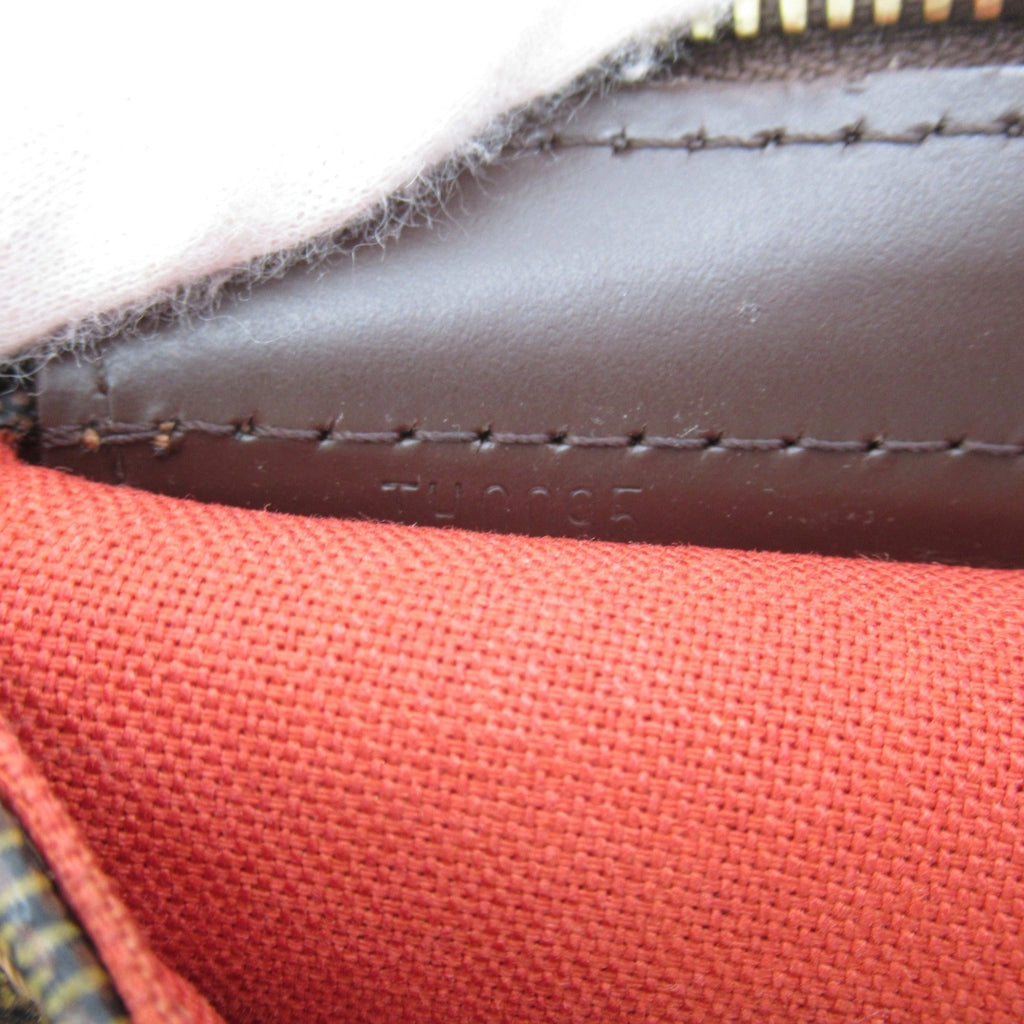 LOUIS VUITTON Chelsea Tote Bag Brown Ebene Damier PVC coated canvas N51119