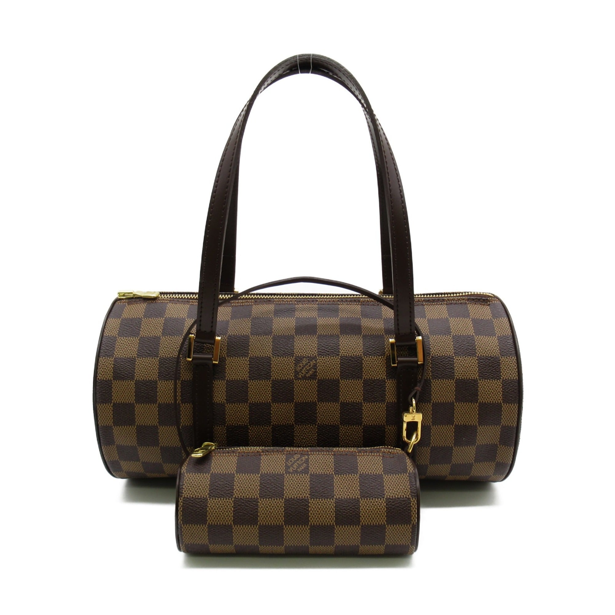 LOUIS VUITTON Papillon GM handbag Brown PVC coated canvas M51303