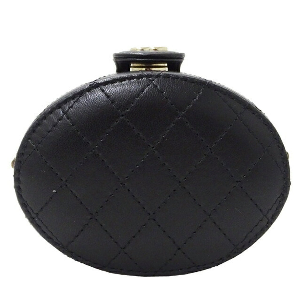 CHANEL AP1616 / ― Women's Suede Shoulder Bag Black