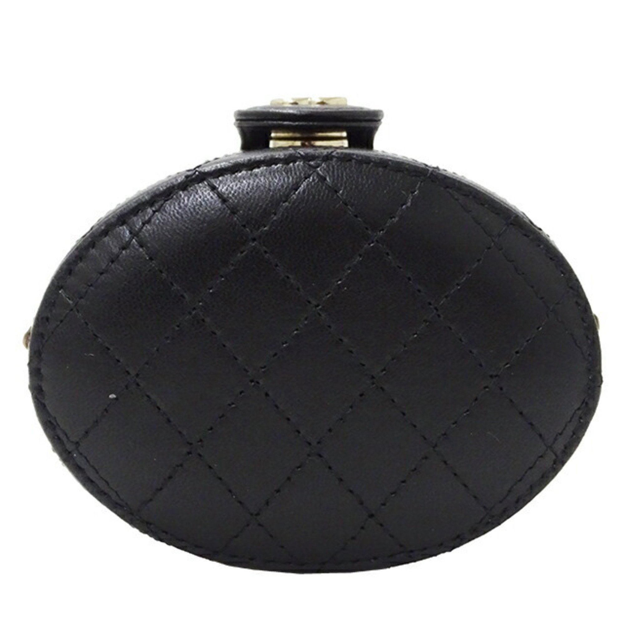CHANEL AP1616 / ― Women's Suede Shoulder Bag Black