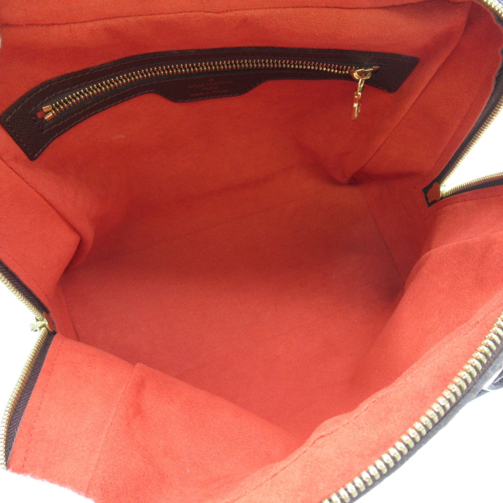 LOUIS VUITTON Brera handbag Brown Ebene Damier PVC coated canvas N51150
