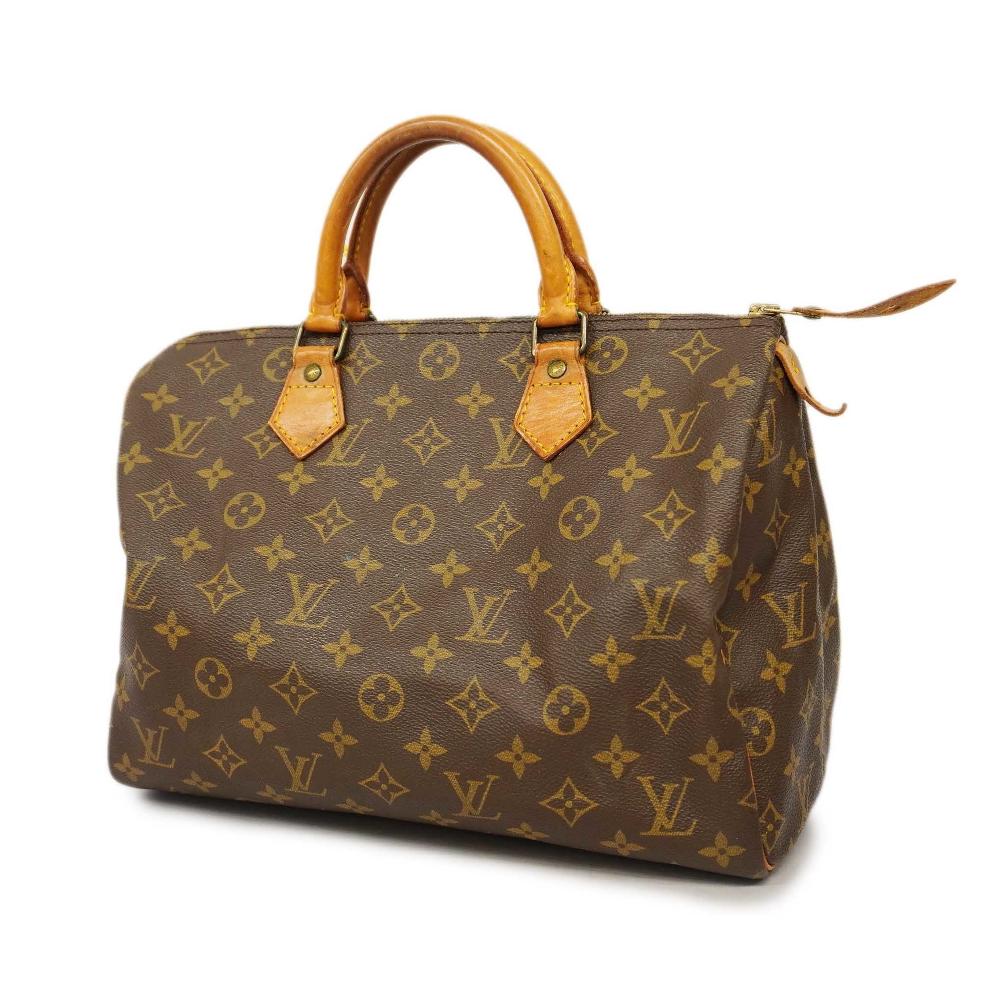 LOUIS VUITTONAuth  Monogram Speedy 30 M41108 Women's Handbag