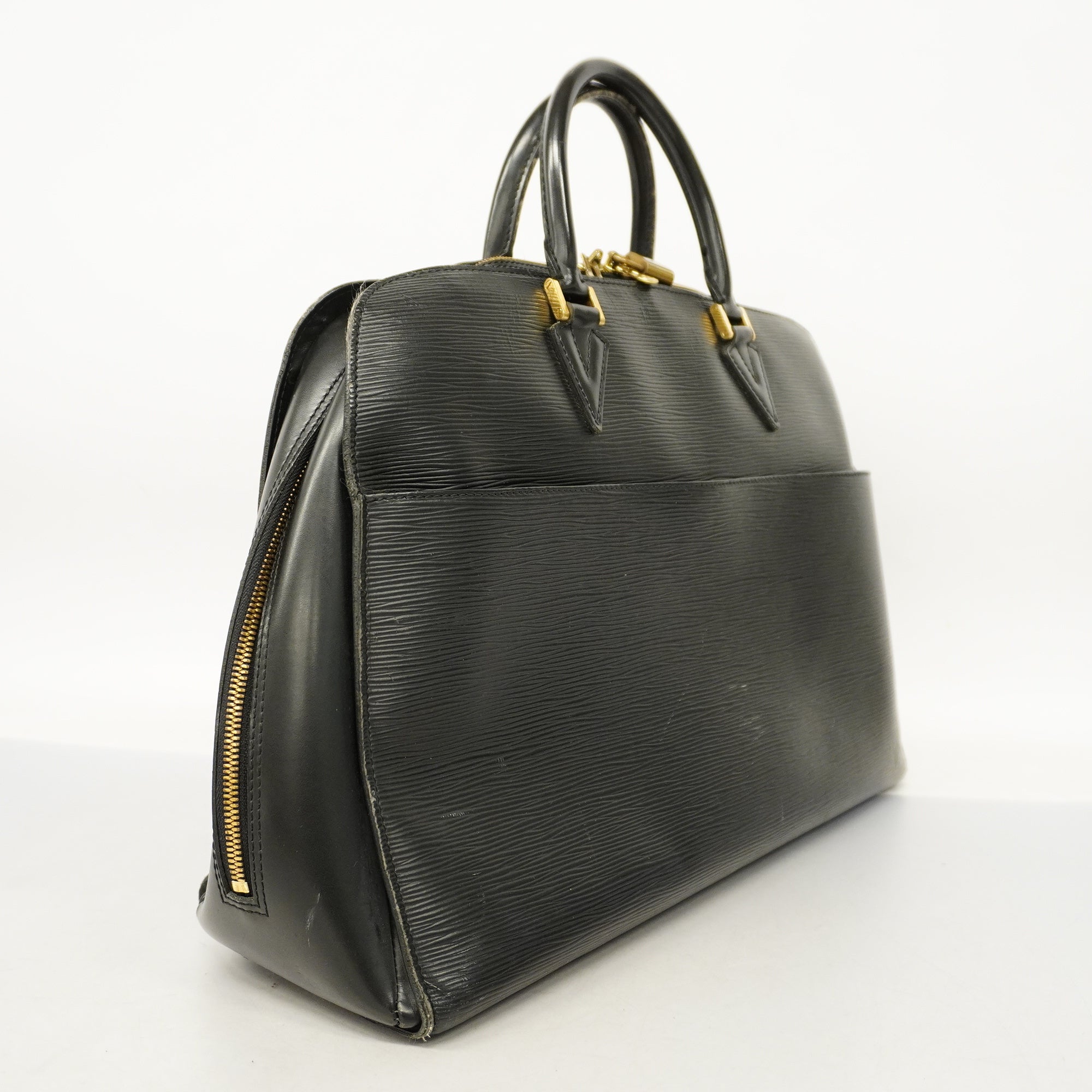 LOUIS VUITTONAuth  Epi Sorbonne M54512 Women's Handbag Noir