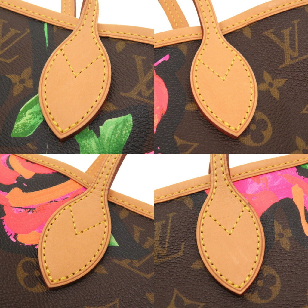 LOUIS VUITTON Monogram Rose Neverfull MM M48613 Tote Bag