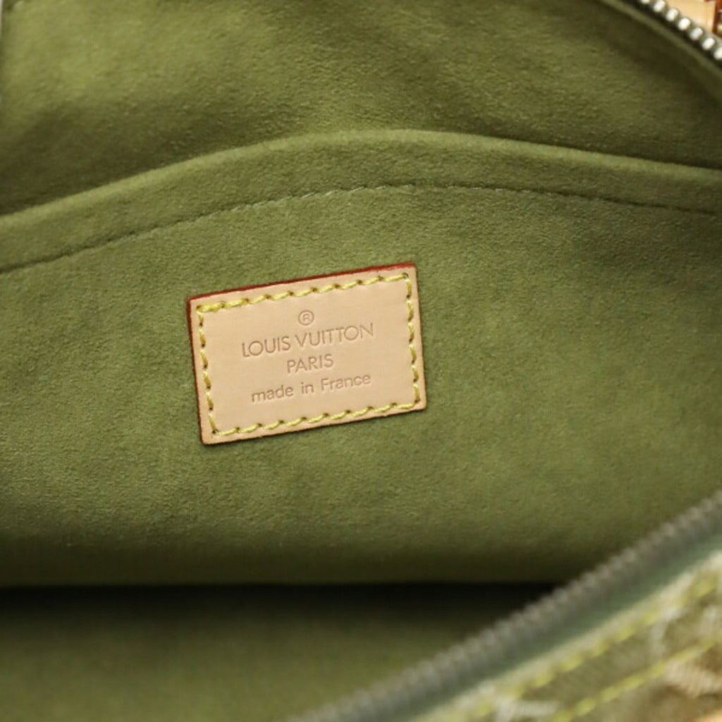 LOUIS VUITTON Neo Speedy Monogram Denim Mini Boston M95215  Riken [Khaki] Handbag LV
