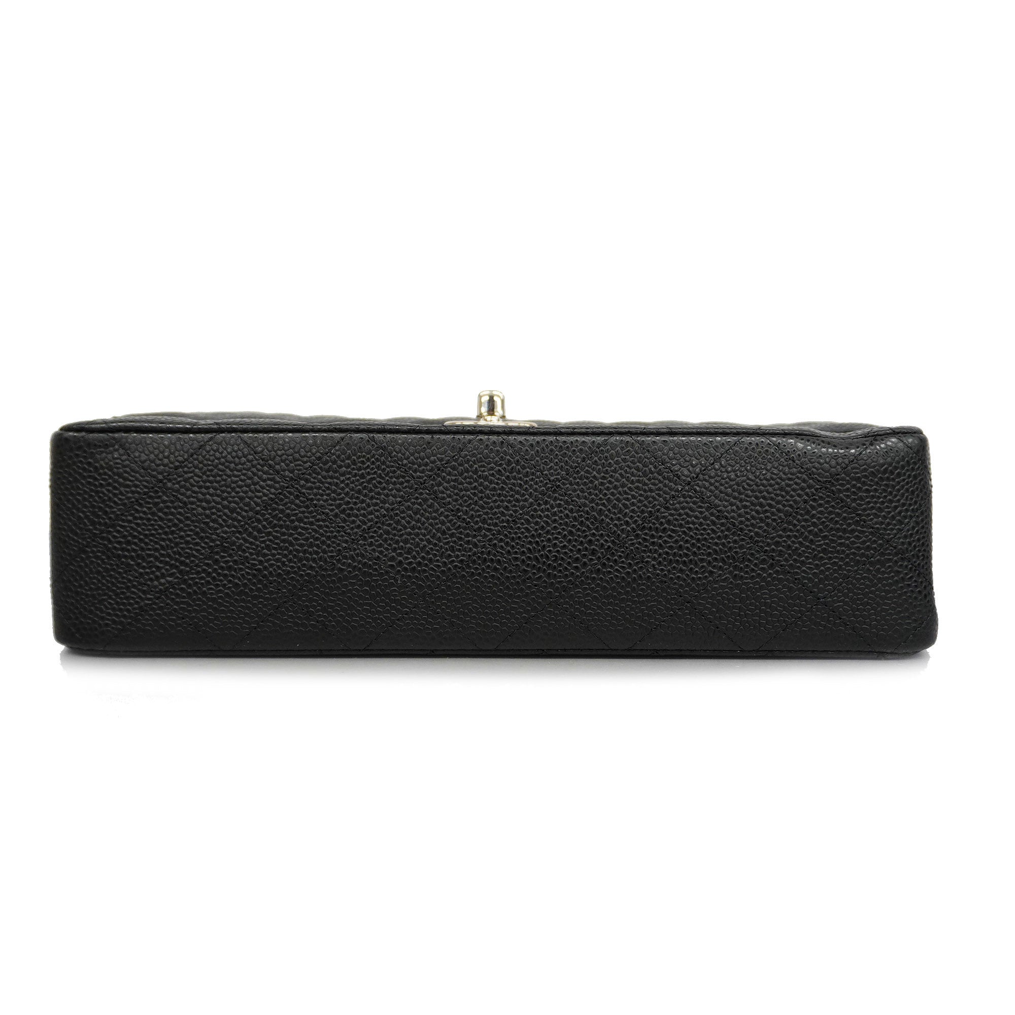 CHANEL  Matelasse W Flap W Chain Lambskin Women's Leather Shoulder Bag Black