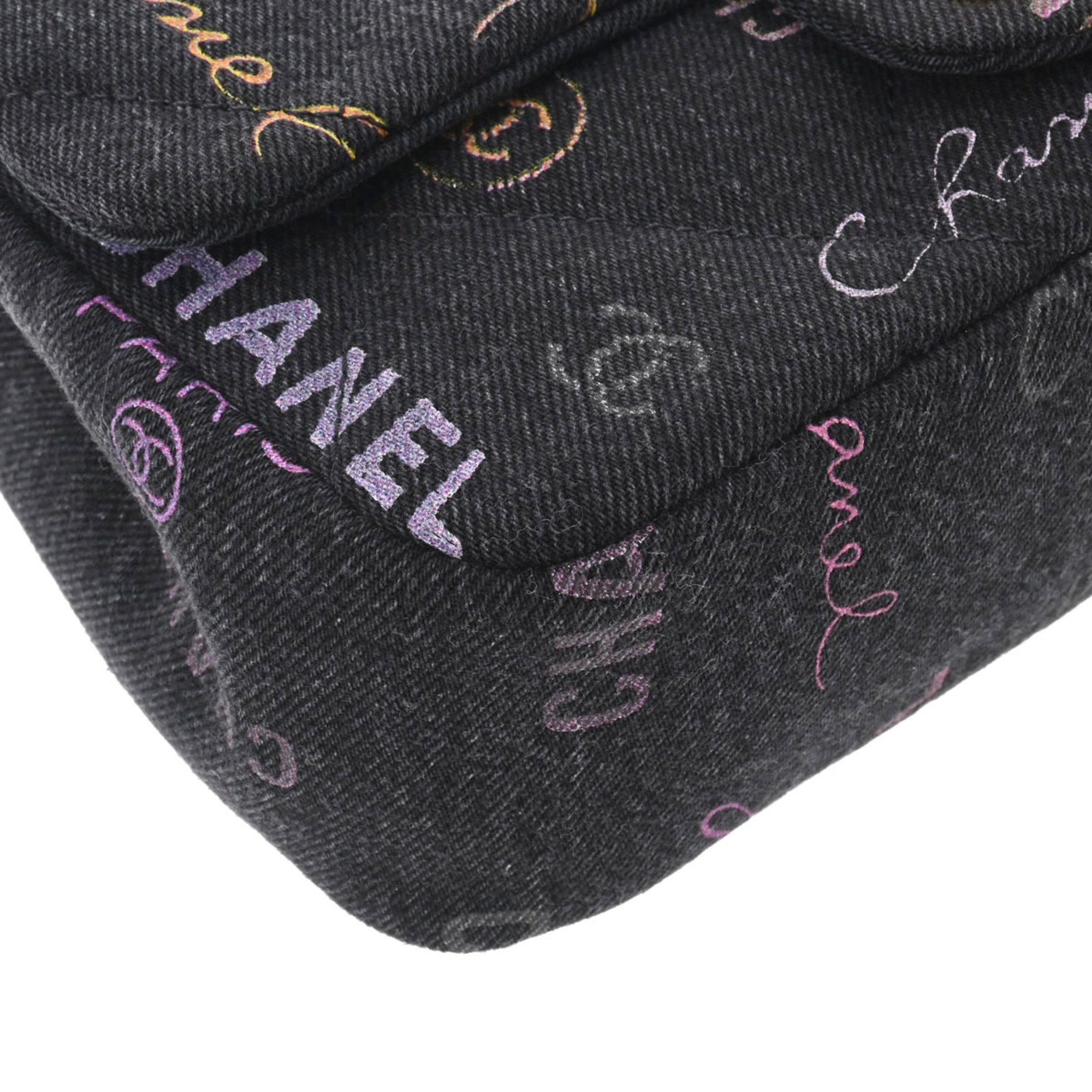 CHANEL Chain Shoulder Matelasse Black AS3134 Women's Bag