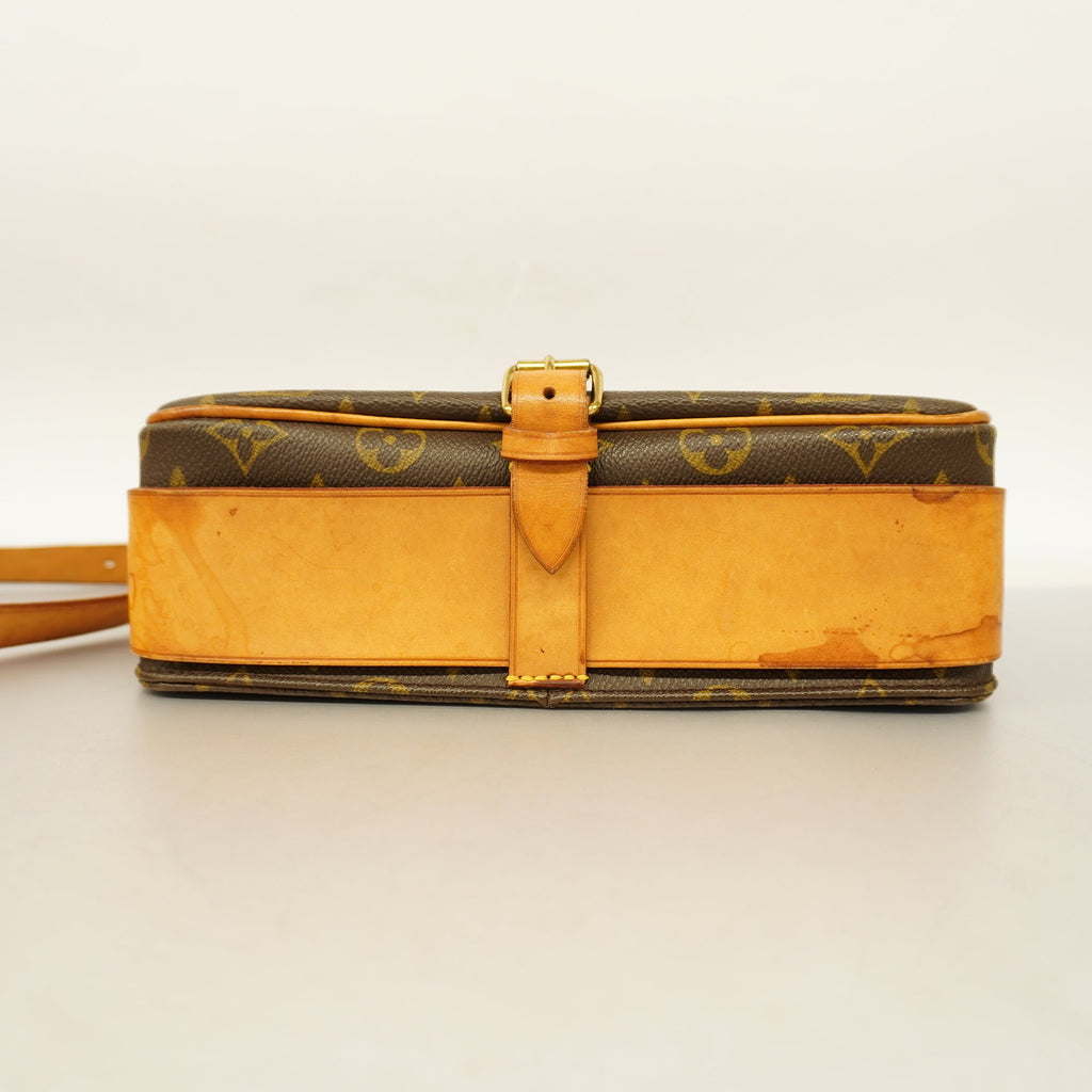 LOUIS VUITTONAuth  Monogram Cartesier M51252 Women's Shoulder Bag