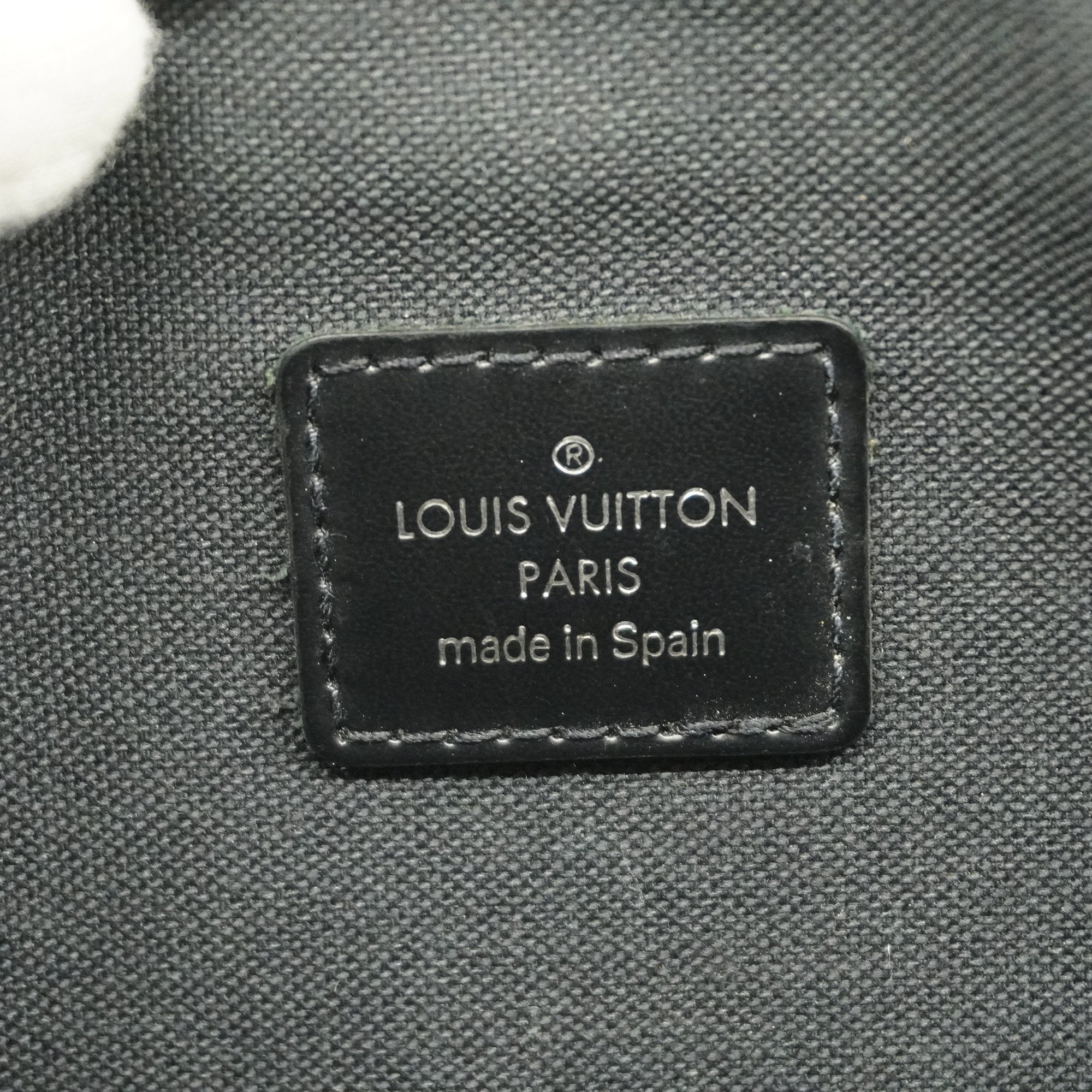 LOUIS VUITTONAuth  Taiga Karuga M30812 Men's Clutch Bag Ardoise