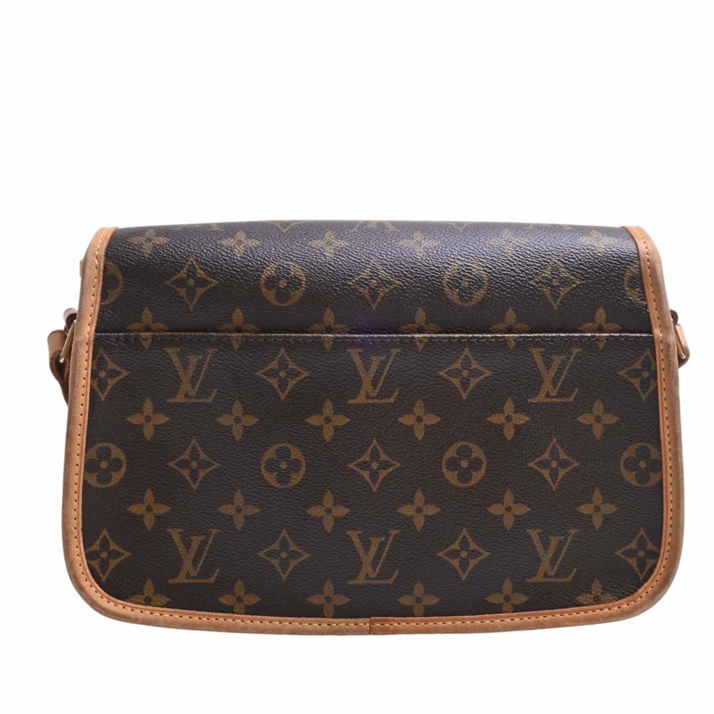 LOUIS VUITTON Monogram Sologne Shoulder Bag M42250 Brown Women's