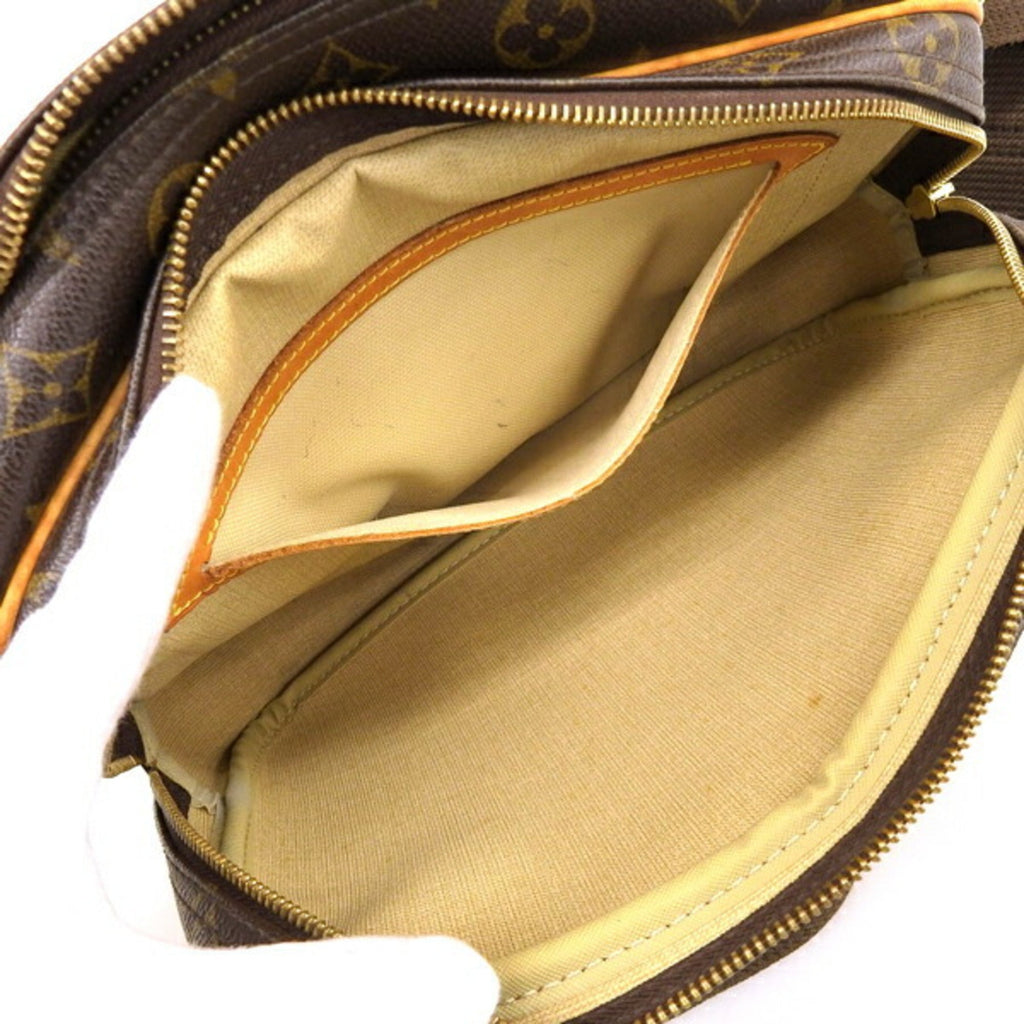 LOUIS VUITTON Monogram Reporter PM Shoulder Bag M45254 Brown Women's