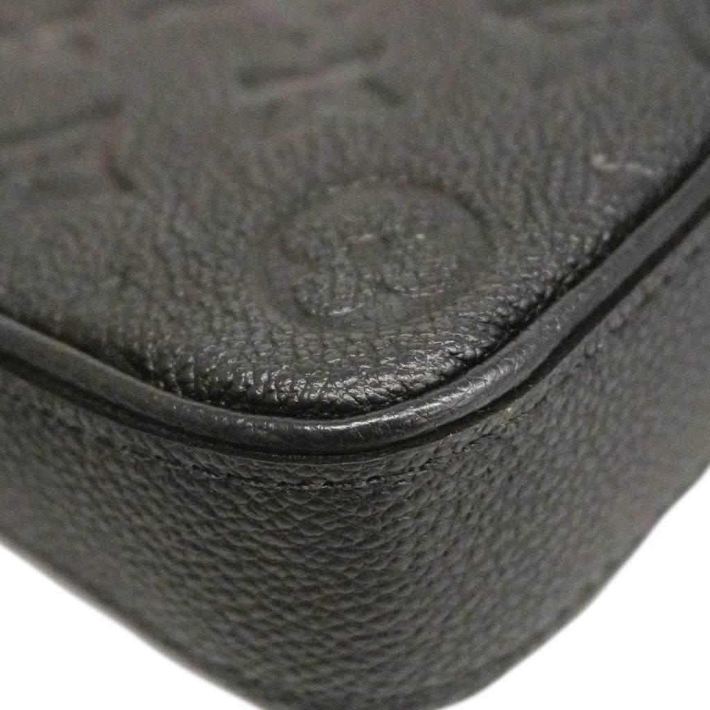 LOUIS VUITTONAuth  Monogram Empreinte Easy Pouch M80349 Women's Shoulder Bag