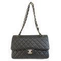 CHANEL Chain Shoulder Matelasse Bag Caviar Skin Women's