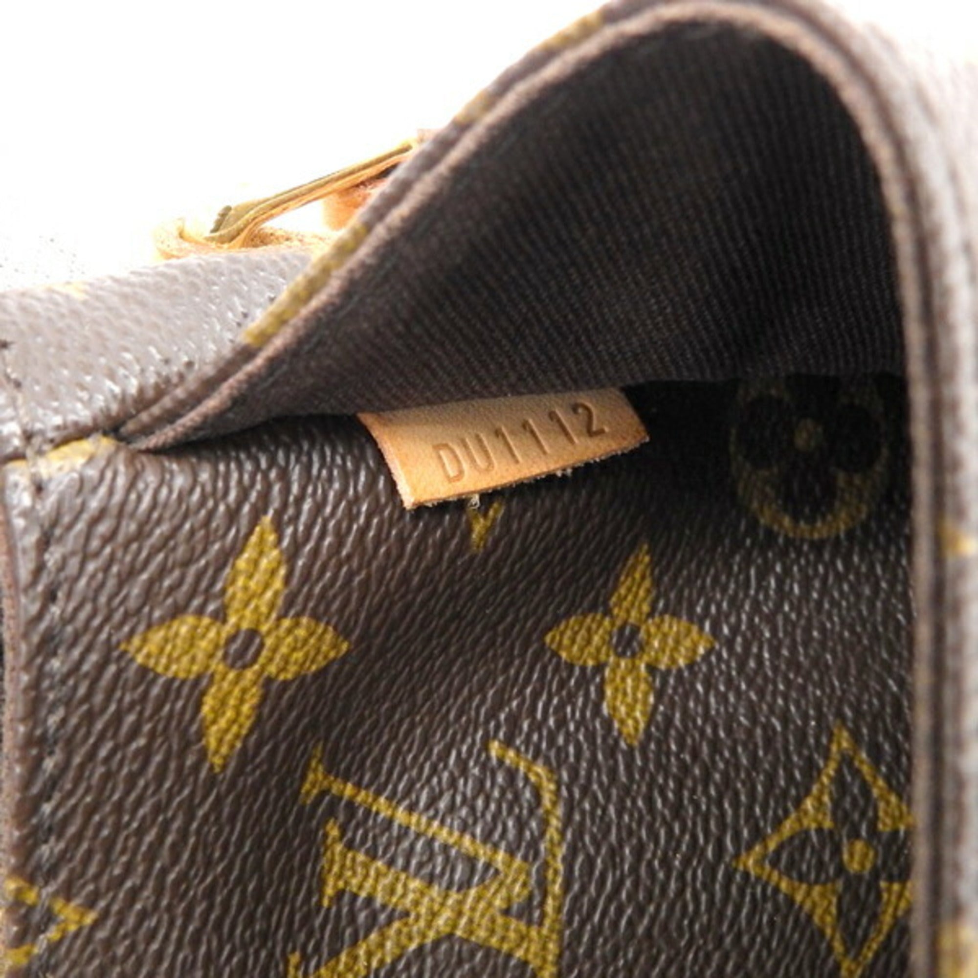 LOUIS VUITTON Monogram Menilmontan MM Shoulder Bag M40473 Brown Women's