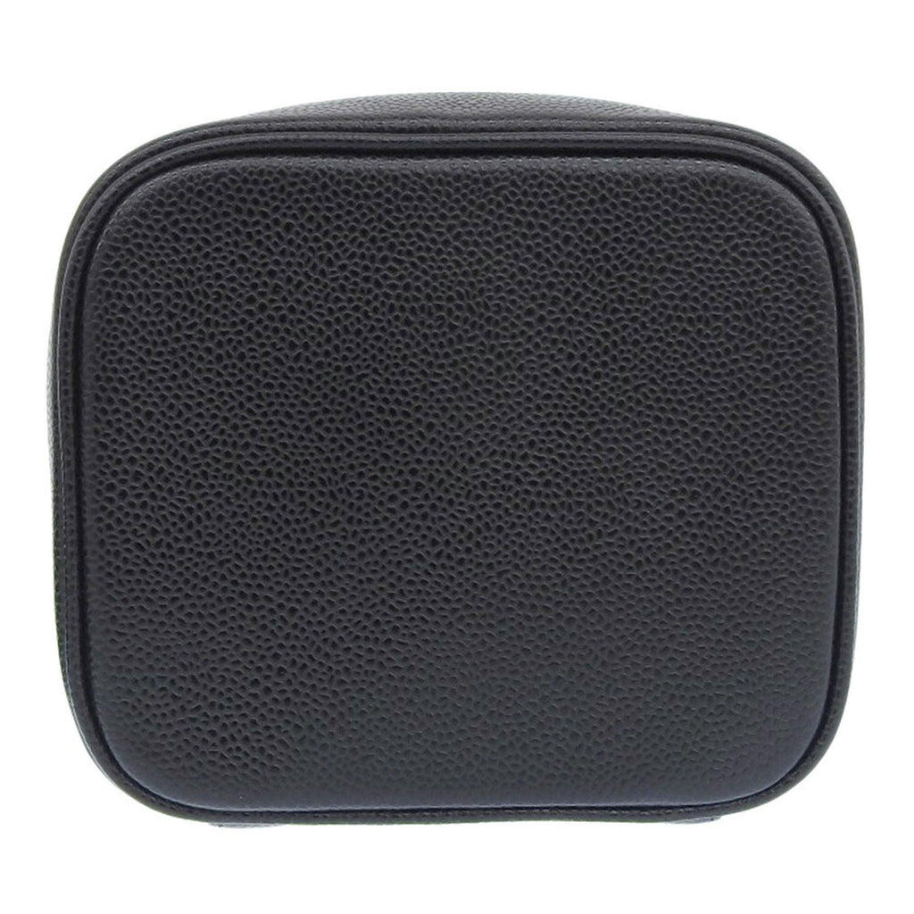 CHANEL Coco Mark Vanity Bag Black No. 7 A01998