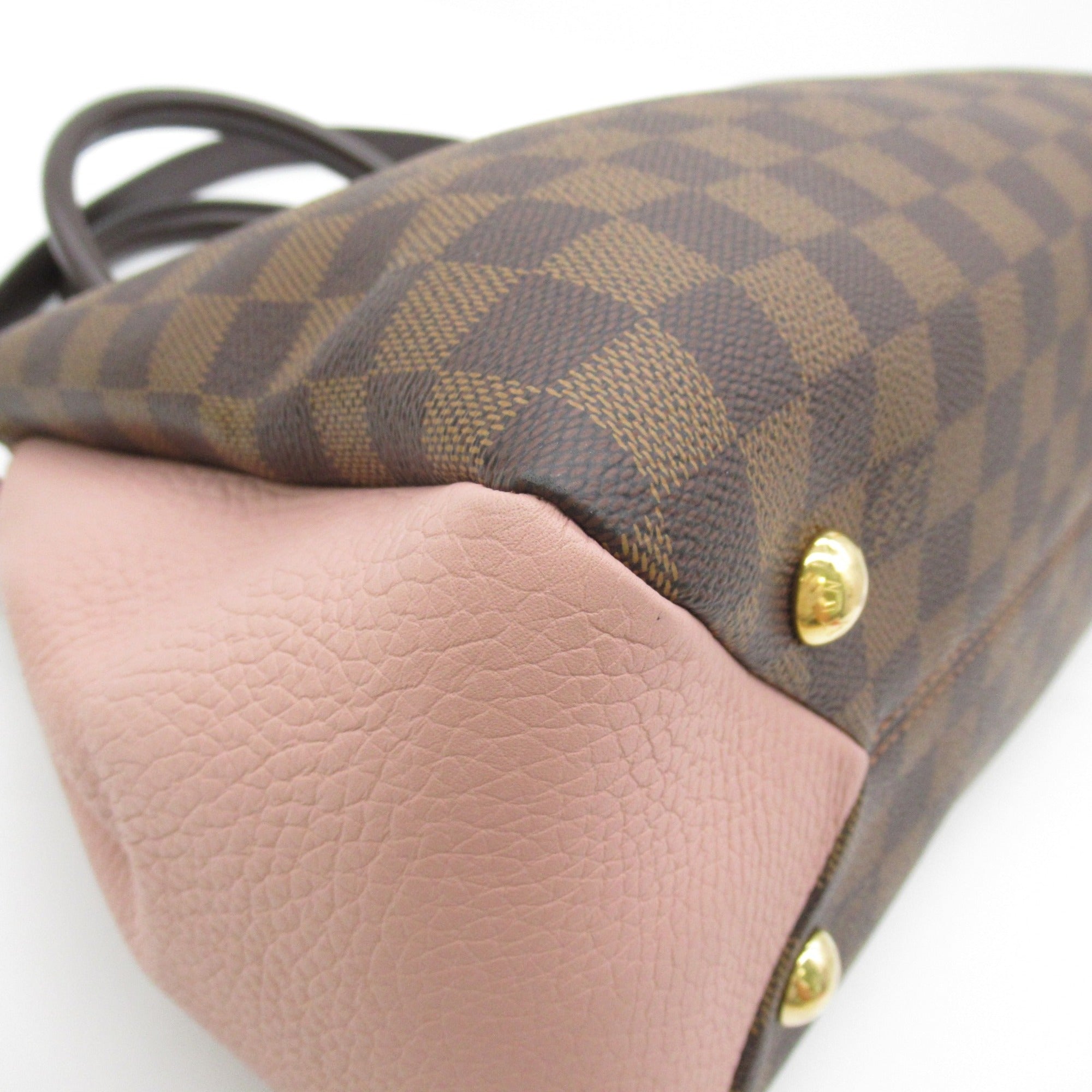 LOUIS VUITTON Brittany Shoulder Bag Brown Magnolia Damier PVC coated canvas N41674