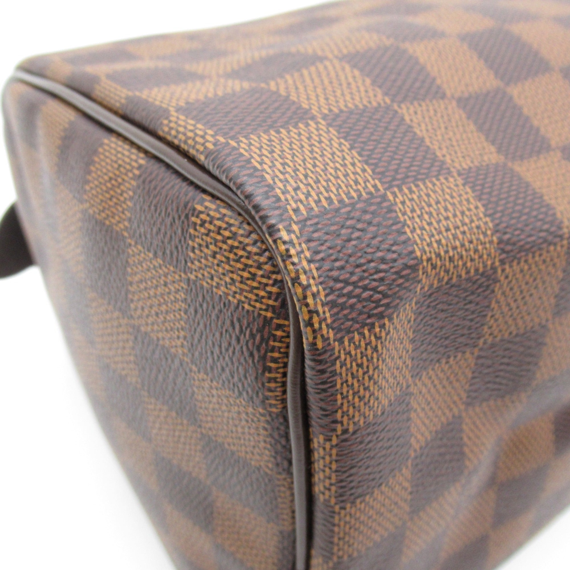 LOUIS VUITTON Speedy 25 handbag Brown PVC coated canvas N41532