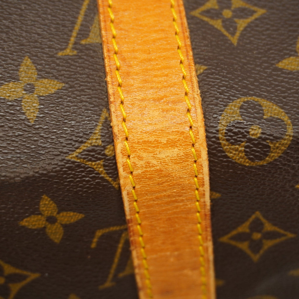 LOUIS VUITTONAuth  Monogram Keepol 55 M41424 Men,Women,Unisex Boston Bag