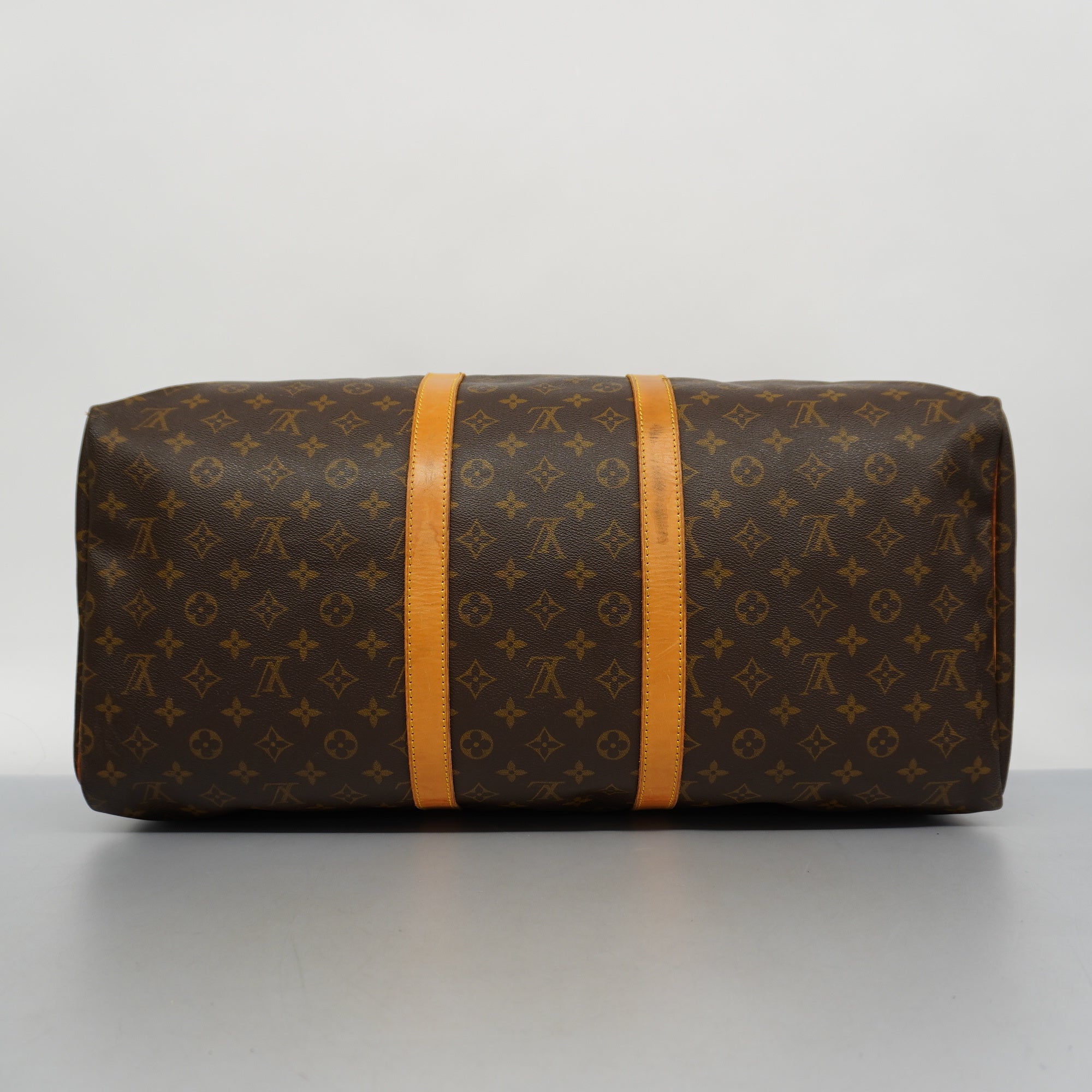 LOUIS VUITTONAuth  Monogram Keepol 55 M41424 Men,Women,Unisex Boston Bag