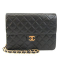 CHANEL Matelasse A03569 Women's Leather Shoulder Bag