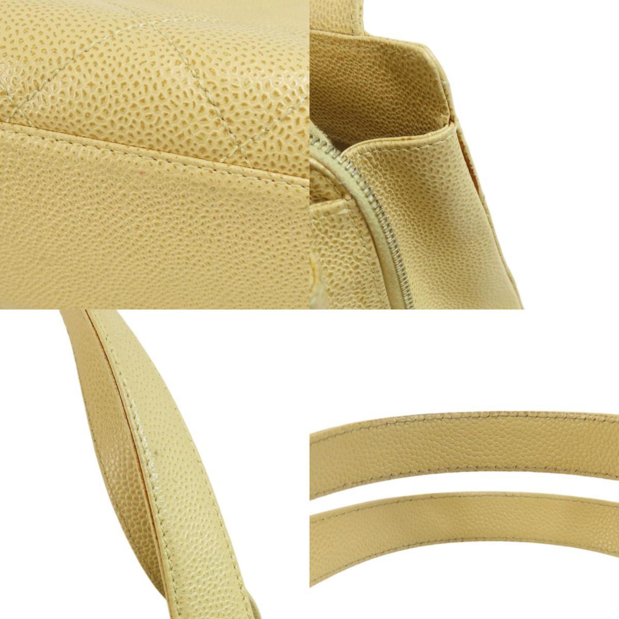 CHANEL Matelasse Tote Bag Caviar Skin Women's