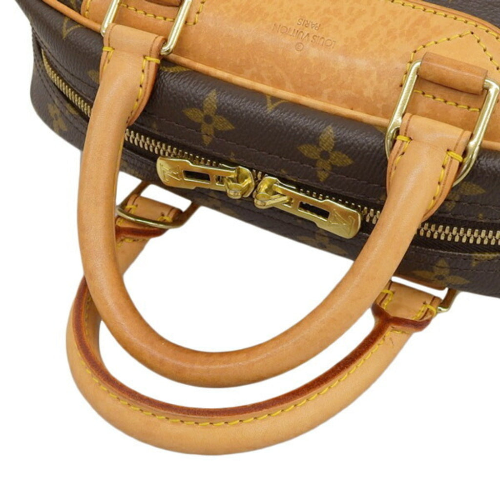 LOUIS VUITTON Monogram True Bill Handbag M42228 Brown Women's