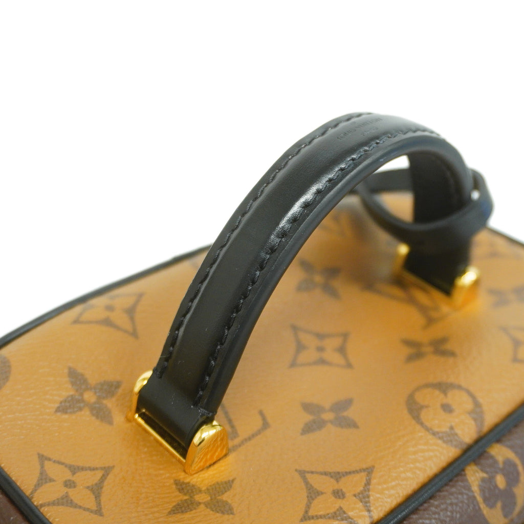 LOUIS VUITTONAuth  Monogram Reverse 2way Bag Vanity NVPM M45165 Women's Handbag,