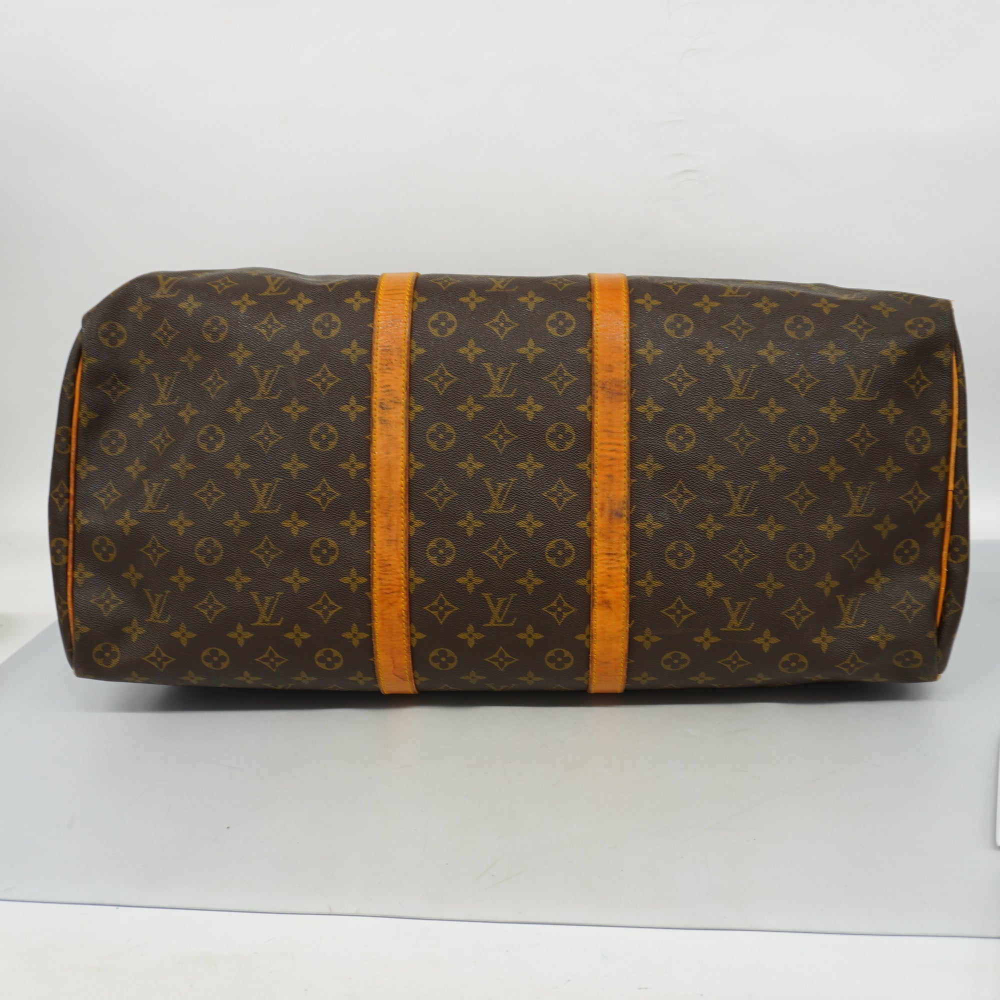 LOUIS VUITTONAuth  Monogram Keepol 60 M41422 Unisex Boston Bag