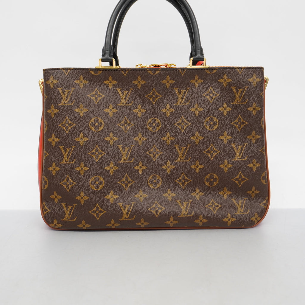 LOUIS VUITTONAuth  Monogram Mille-feuille M44254 Women's Handbag Rouge