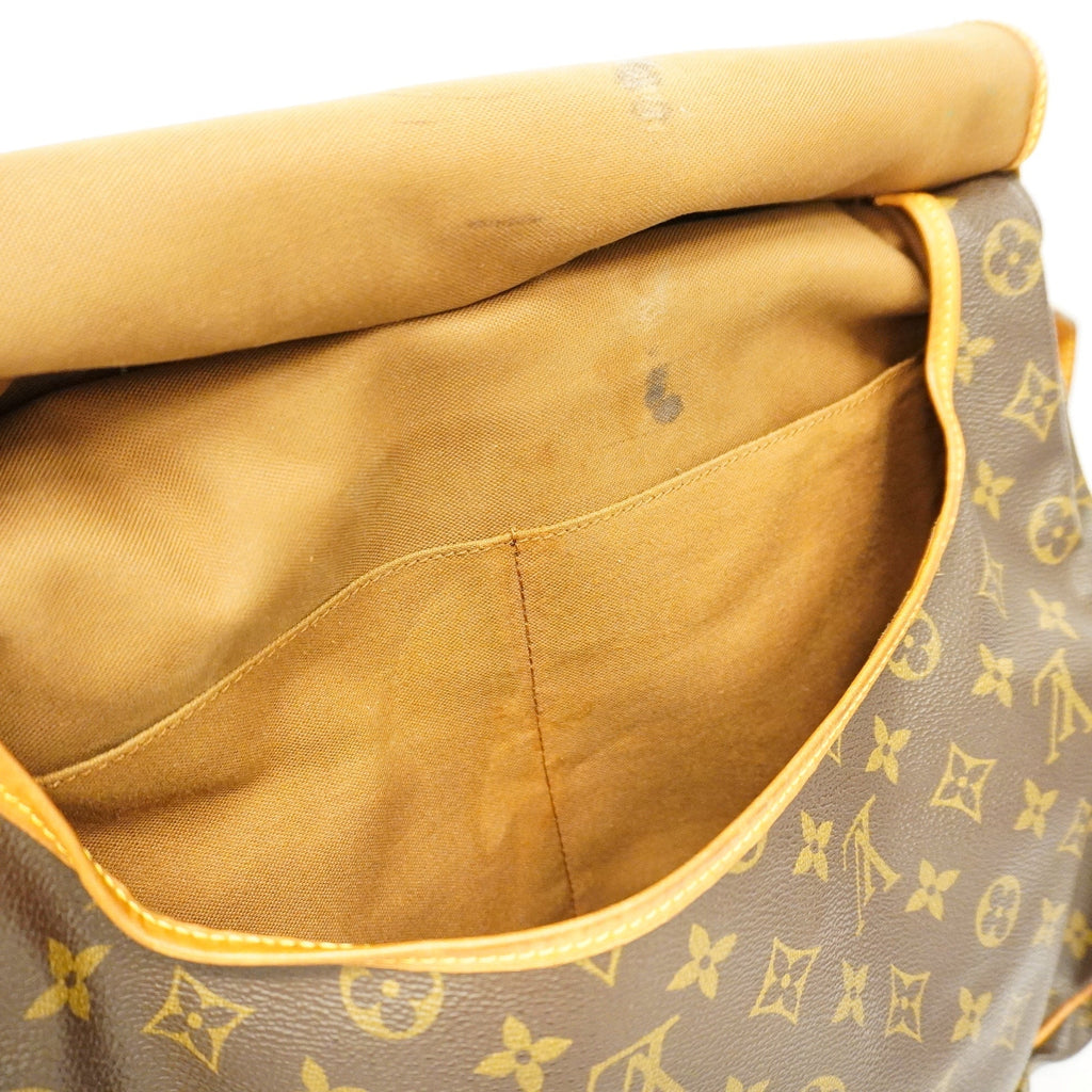 LOUIS VUITTONAuth  Monogram Saumur 35 M42254 Women's Shoulder Bag