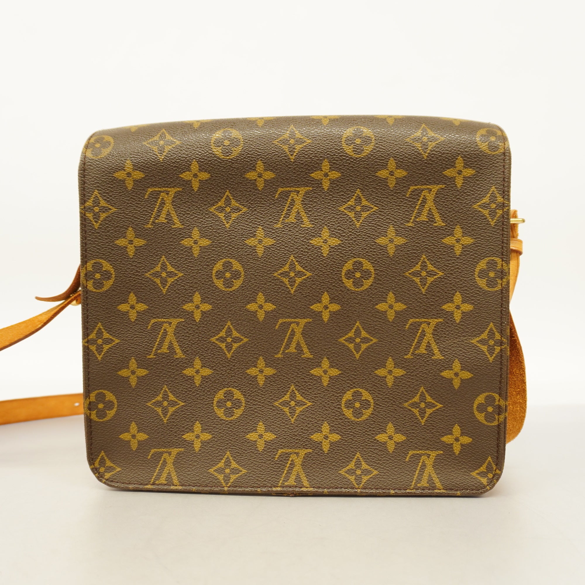 LOUIS VUITTONAuth  Monogram Cartesier M51252 Women's Shoulder Bag