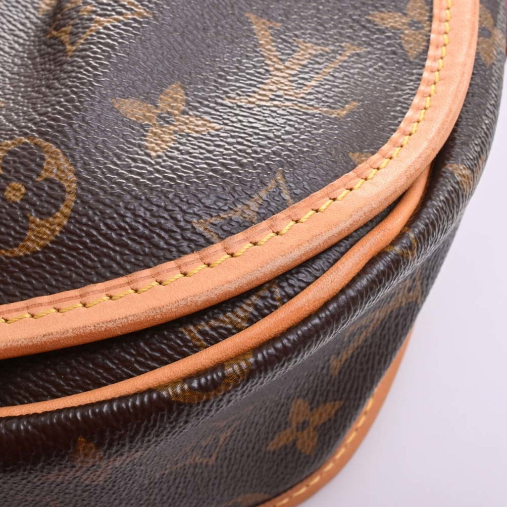 LOUIS VUITTON Monogram Menilmontan PM Shoulder Bag M40474 Brown Women's