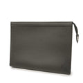LOUIS VUITTONAuth  Taiga Pochette Voyage MM M30547 Men's Clutch Bag Ardoise