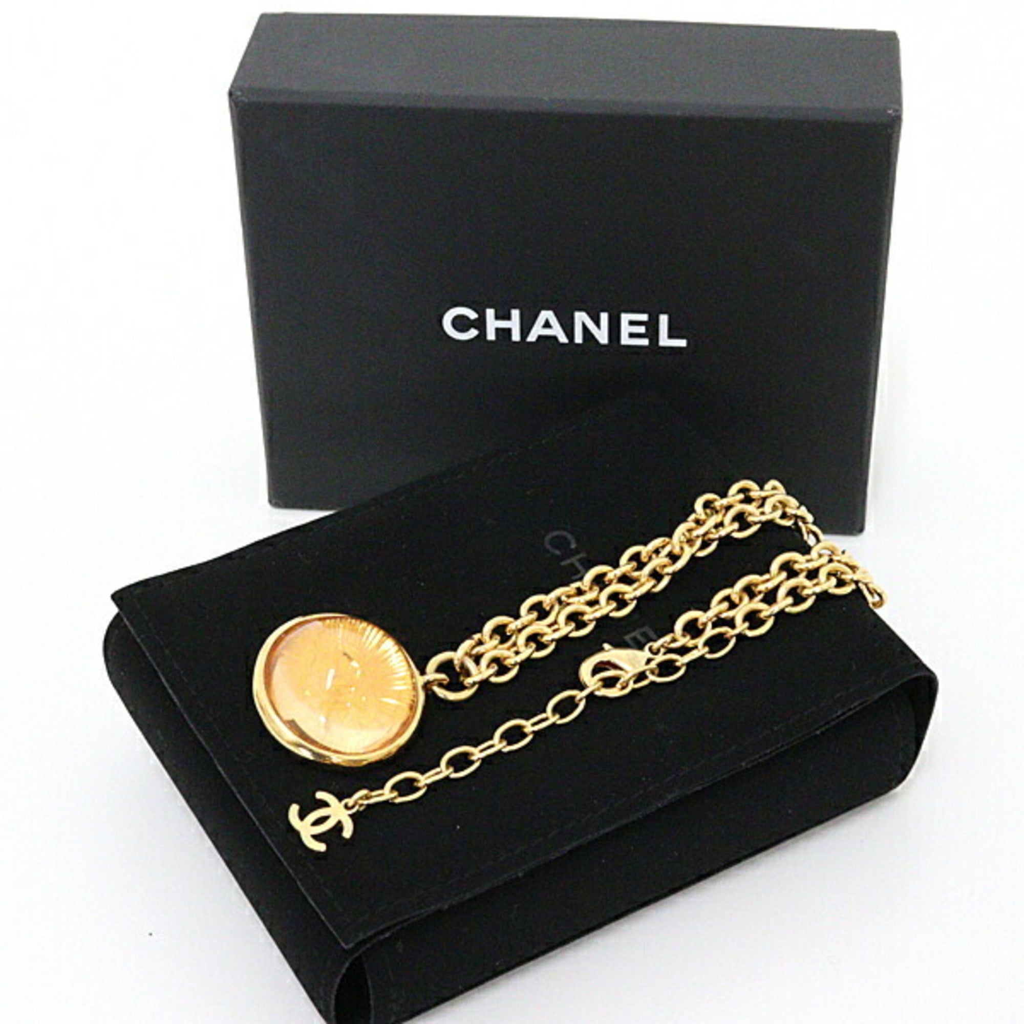 CHANEL L22A Brass Pendant