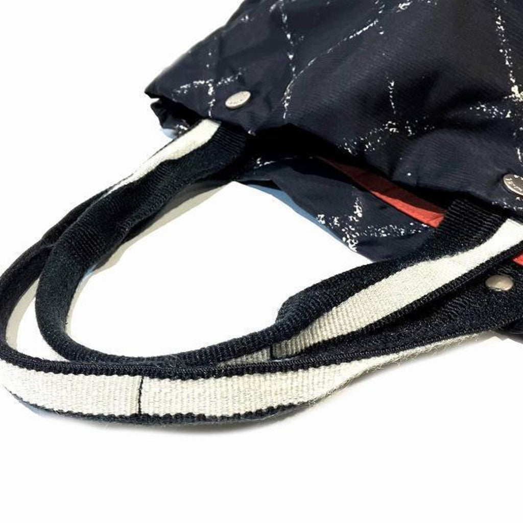 CHANEL Travel Line AM3930 Nylon Bag Tote Ladies