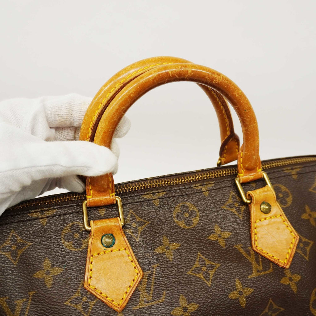 LOUIS VUITTONAuth  Monogram Speedy 30 M41108 Women's Handbag