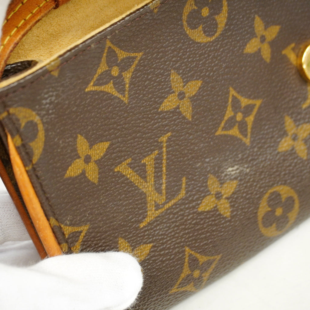 LOUIS VUITTONAuth  Monogram Pochette Twin GM M51852 Women's Shoulder Bag