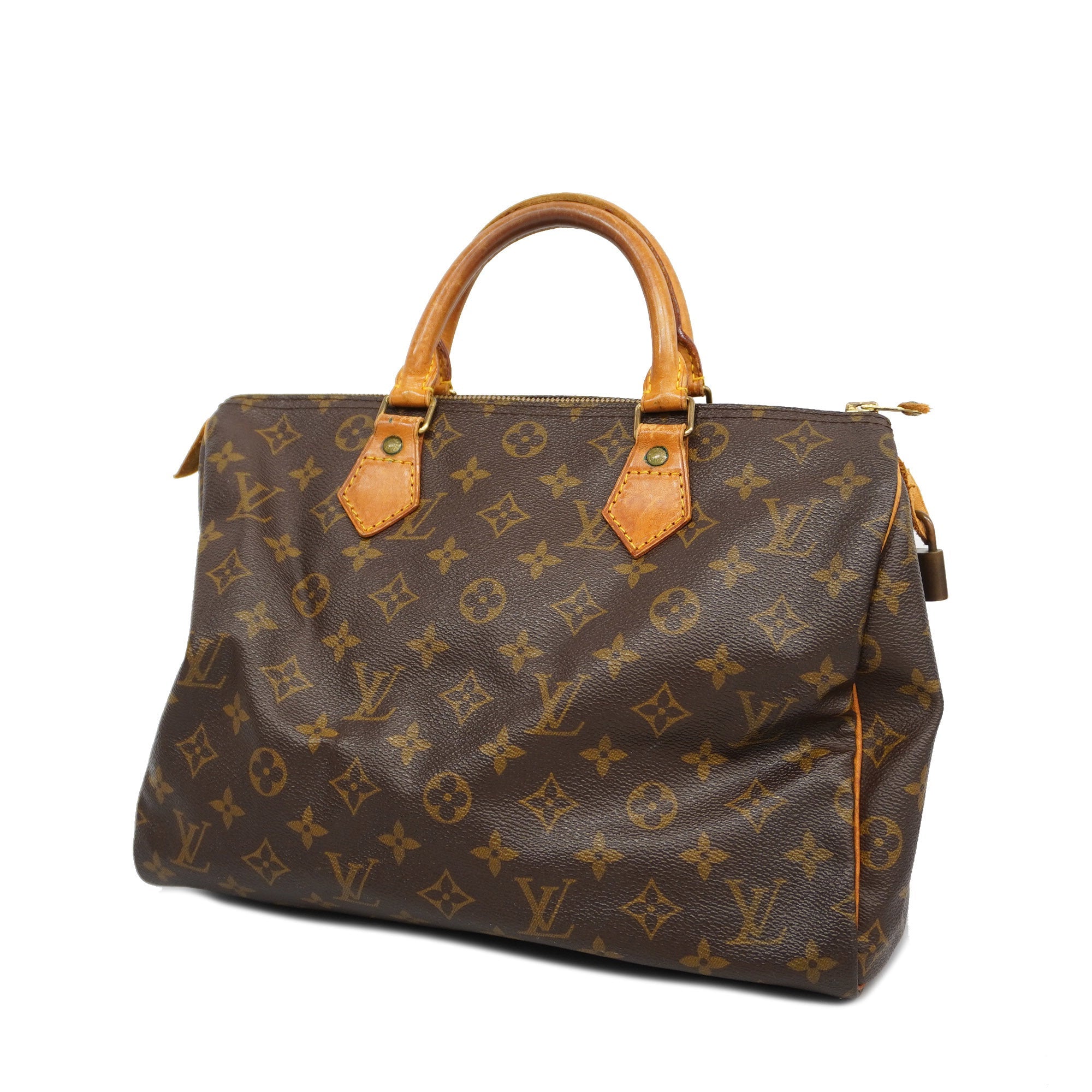 LOUIS VUITTONAuth  Monogram Speedy 30 M41108 Women's Handbag