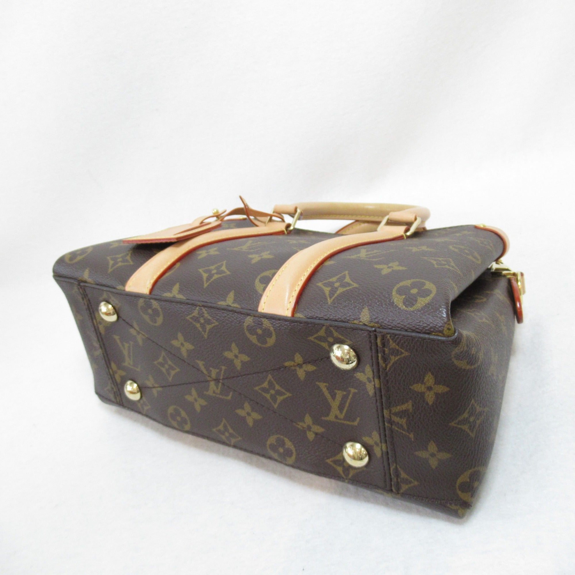 LOUIS VUITTON Sufro BB 2way Shoulder Bag Brown Monogram PVC coated canvas M44815