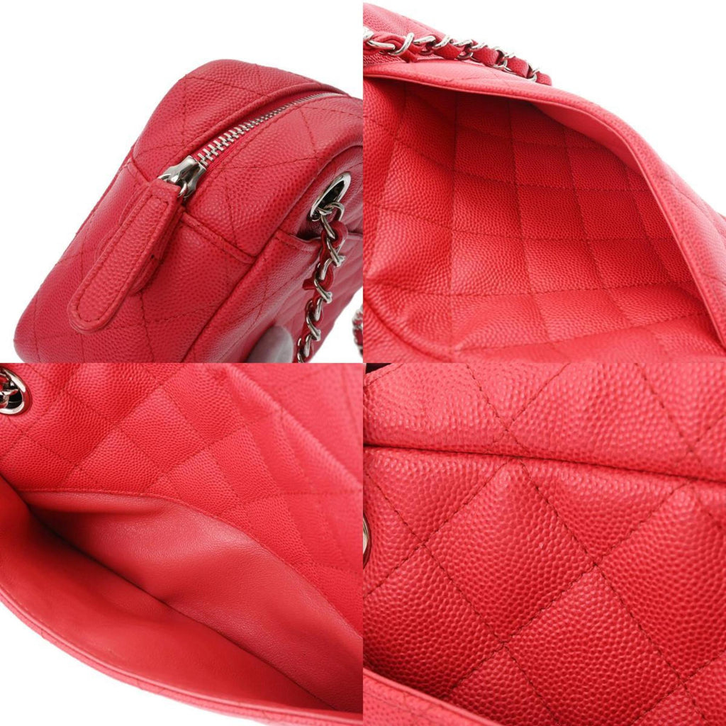 CHANEL Matelasse Chain Shoulder Sold Product Pink A91731 Women's Caviar Skin Bag