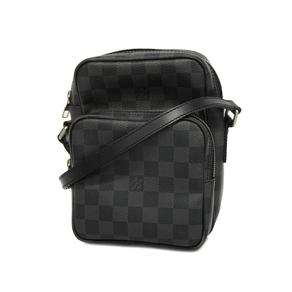 LOUIS VUITTONAuth  Damier Graphite Rem N41446 Men's Shoulder Bag