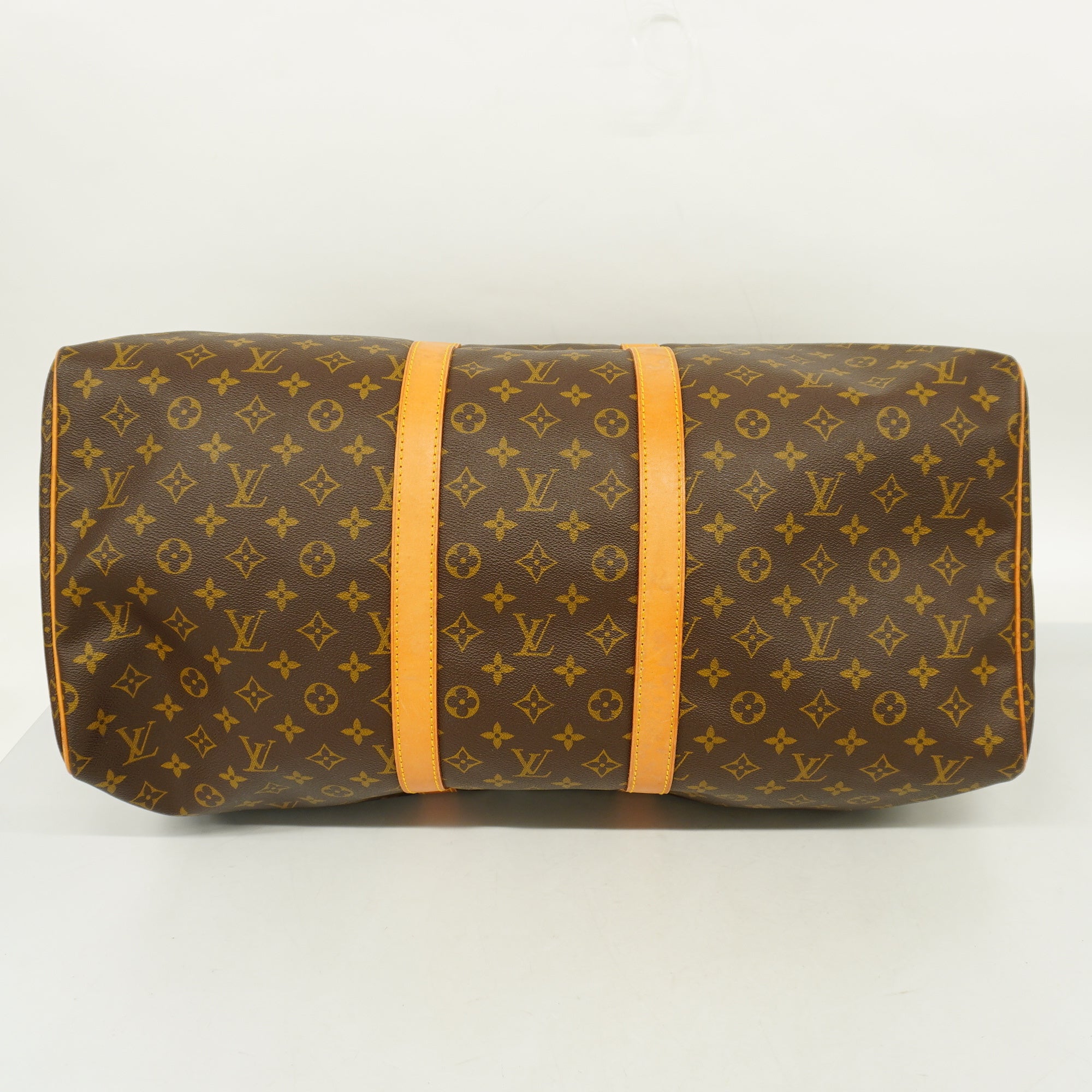 LOUIS VUITTONAuth  Monogram Keepol 55 M41424 Boston Bag
