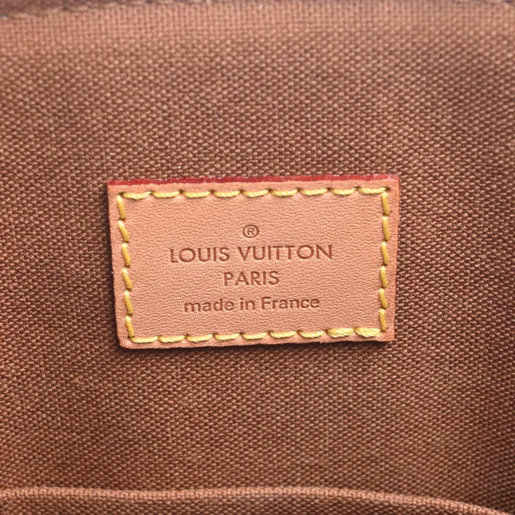 LOUIS VUITTON Monogram Tivoli GM Handbag M40144 Brown Women's
