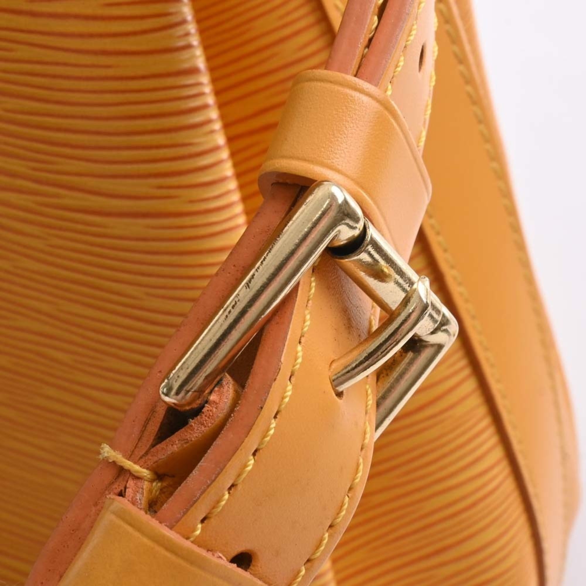 LOUIS VUITTON Epi Noe Shoulder Bag M44009 Yellow Ladies